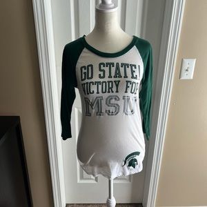 Victoria’s Secret Pink MSU tee